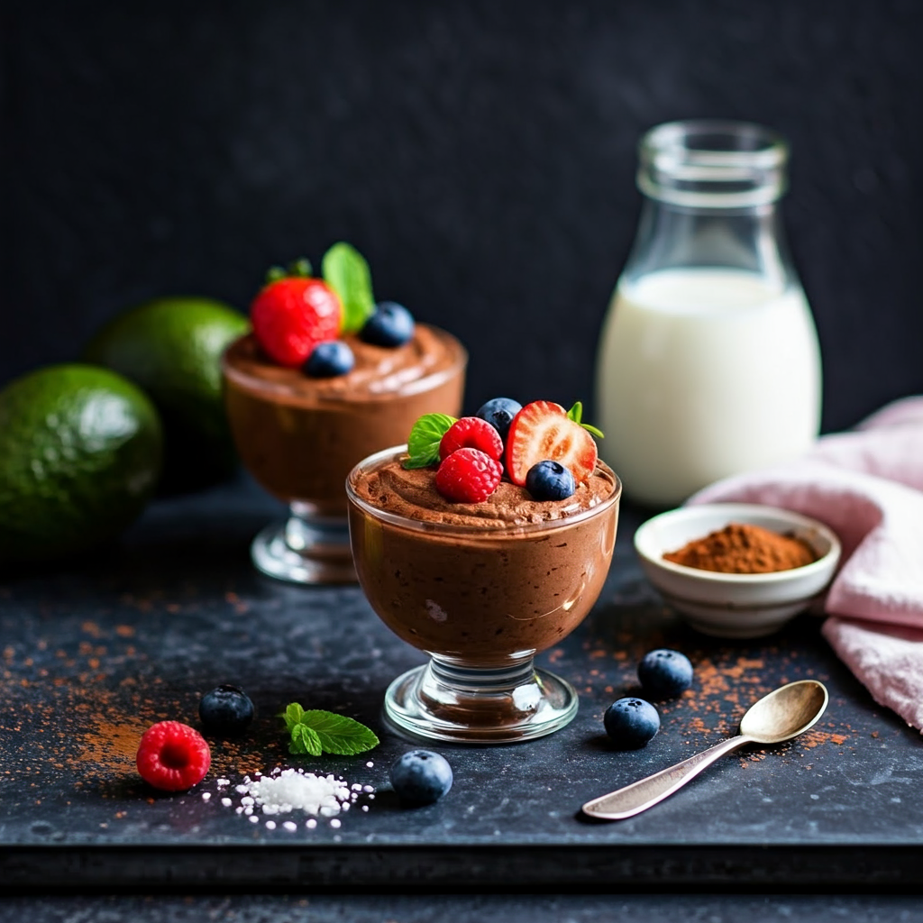 Avocado Chocolate Mousse