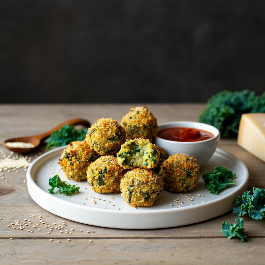 Quinoa Kale Bites
