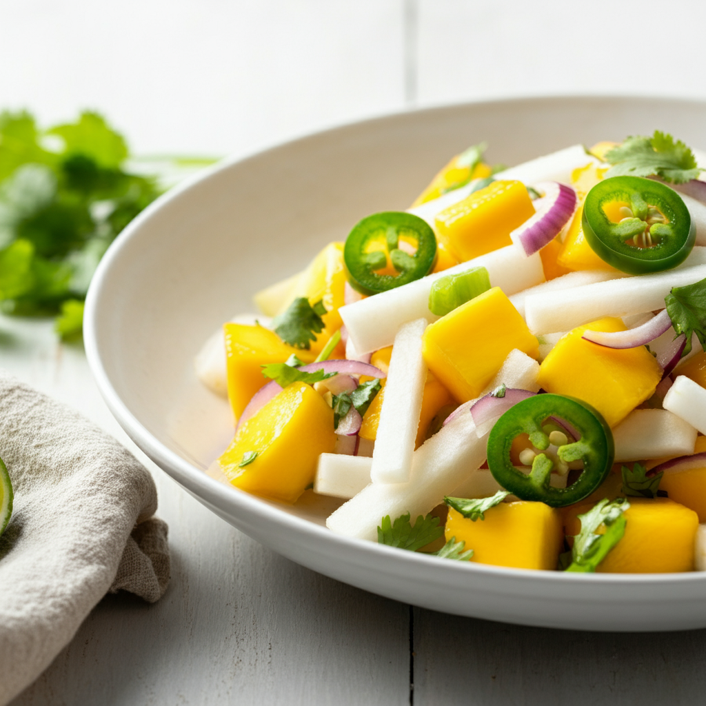 Spicy Mango Jicama Salad