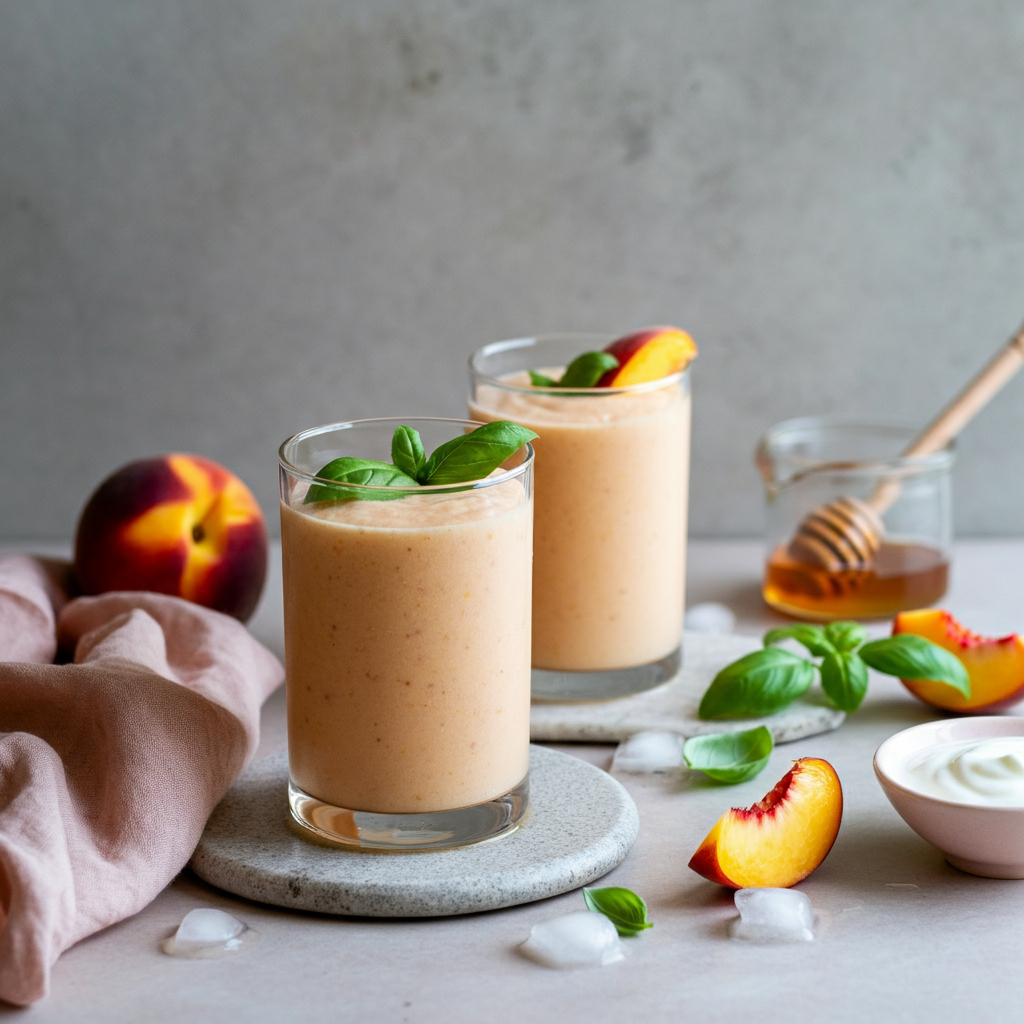 Peach Basil Bliss