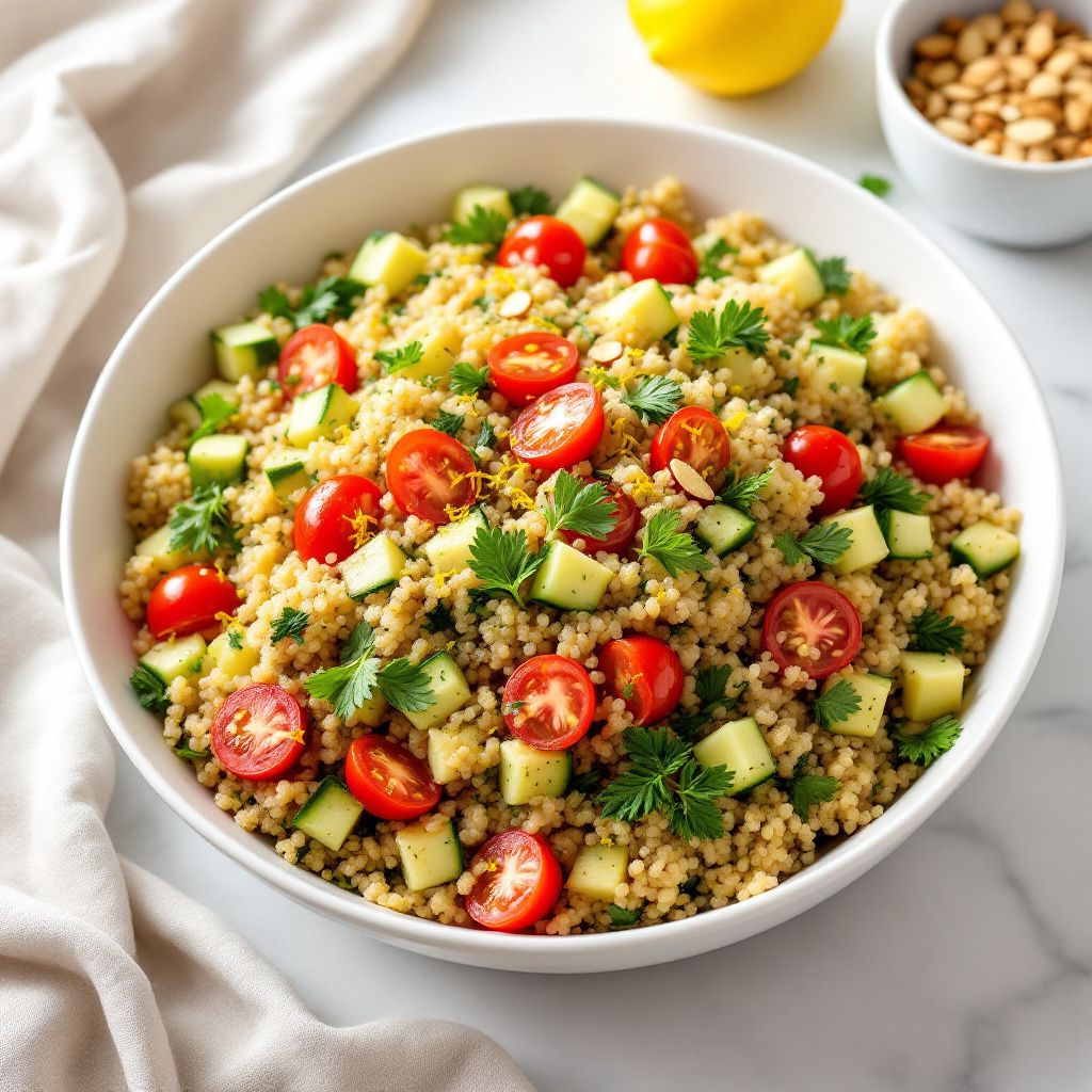 Lemon Herb Quinoa Salad