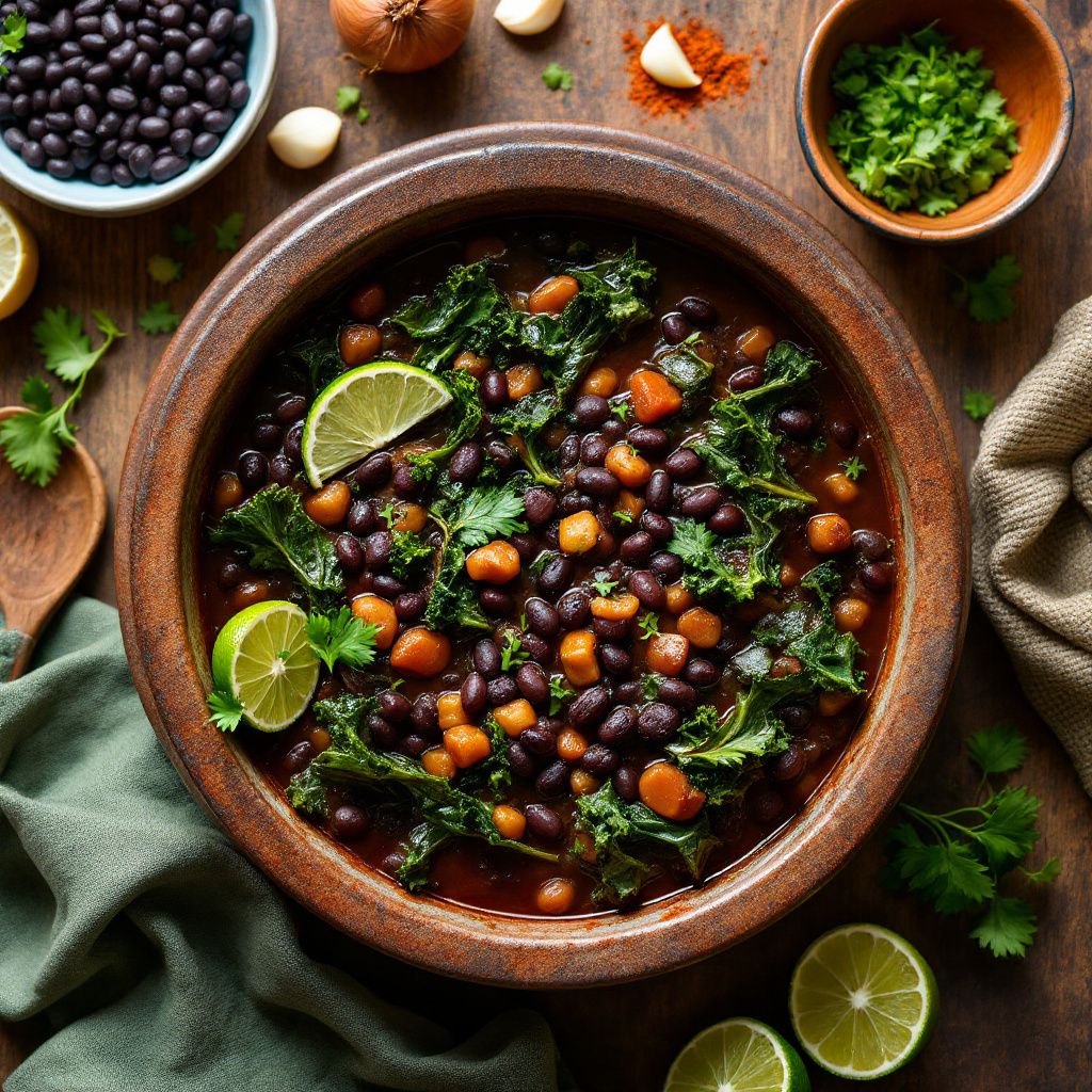 Brazilian Black Bean Kale Feijoada