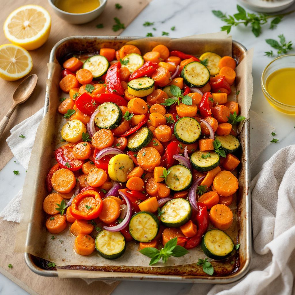 Herb-Citrus Roasted Vegetables