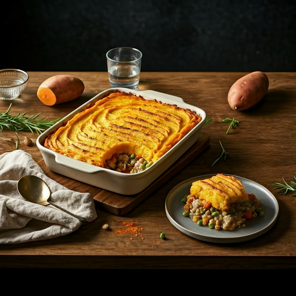 Turkey Sweet Potato Shepherds Pie