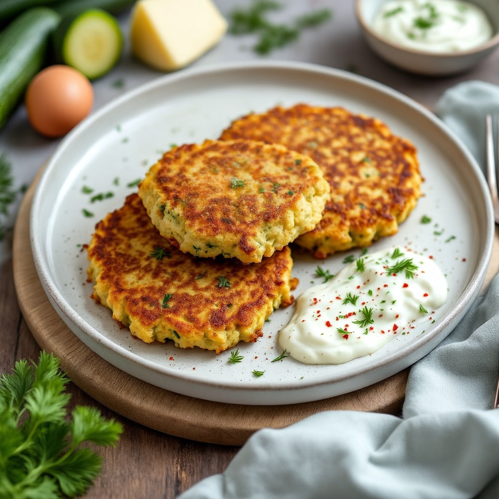 Turkey Zucchini Fritters