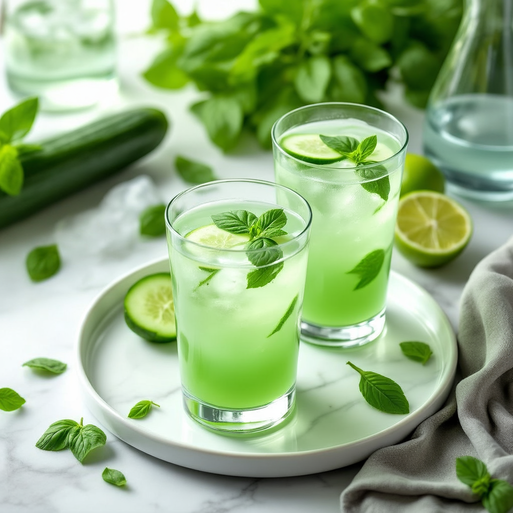 Cucumber Basil Infusion