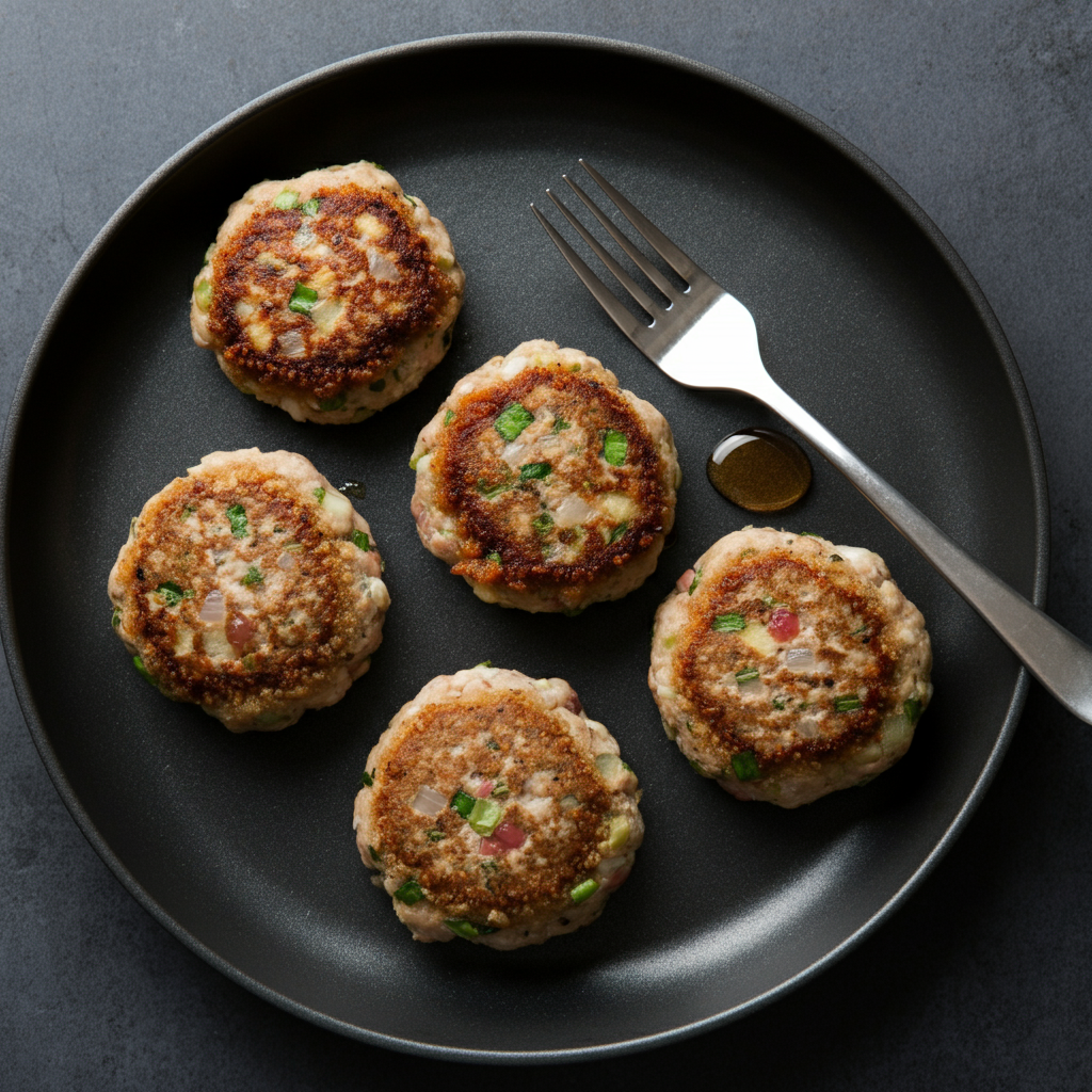 Turkey Apple Sausage Patties