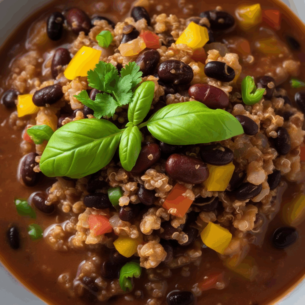 Hearty Quinoa Vegetable Chili