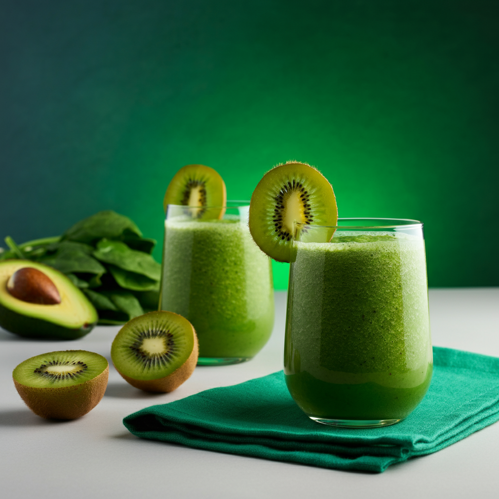 Spinach Kiwi Detox Delight