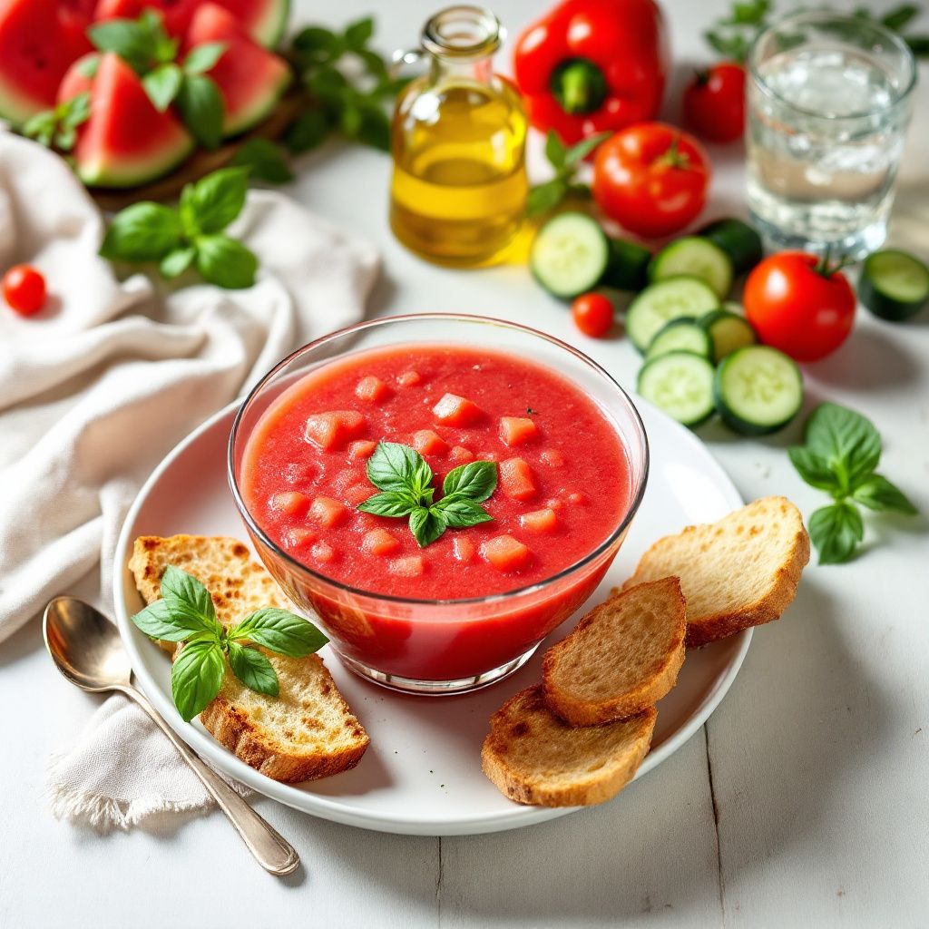 Summer Gazpacho Watermelon